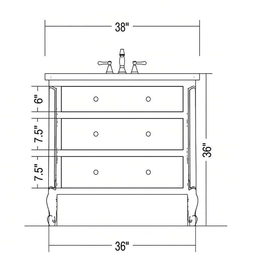 The Emma Collection Vanity