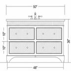 The Luca Collection Vanity