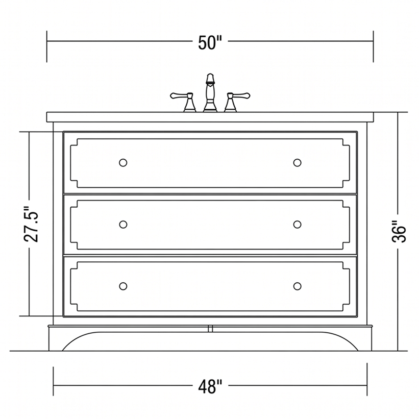 The Charlie Collection Vanity