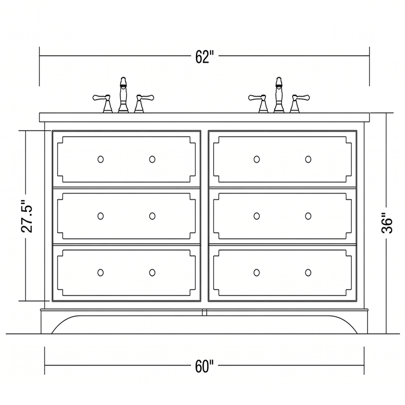 The Charlie Collection Vanity
