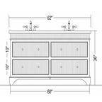 The Luca Collection Vanity