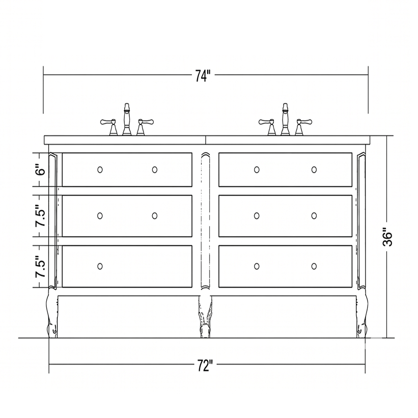 The Emma Collection Vanity