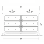 The Charlie Collection Vanity
