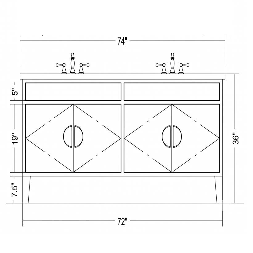 The Noah Collection Vanity