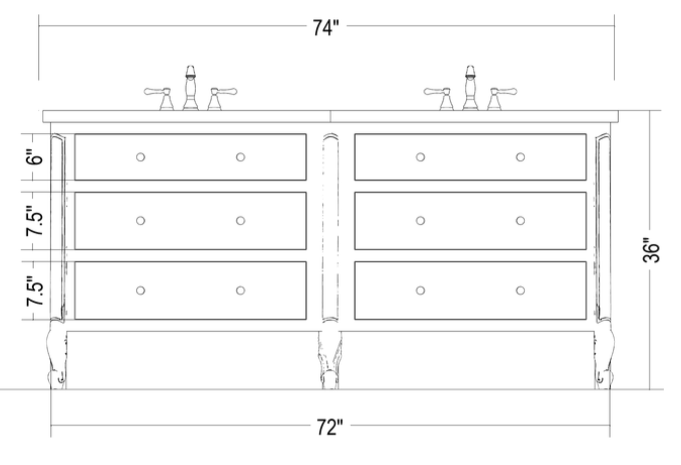 Test - The Emma Collection Vanity