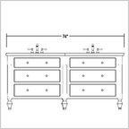 The Emma Collection Vanity