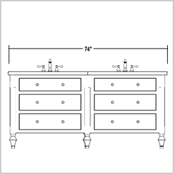 The Emma Collection Vanity