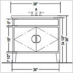 The Noah Collection Vanity