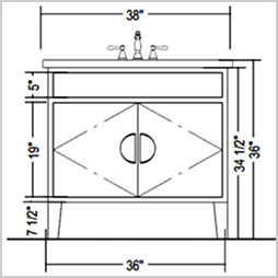 The Noah Collection Vanity